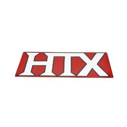 BOSS MSC18575 HTX Logo Front of Blade Painted Decal 