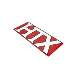 BOSS MSC18575 HTX Logo Front of Blade Painted Decal - BOSS MSC18575