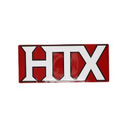 BOSS MSC18575 HTX Logo Front of Blade Painted Decal - BOSS MSC18575