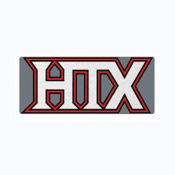 BOSS MSC18577 Front Of Blade Stainless Steel HTX Logo Decal 