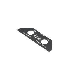 BOSS MSC19405 VBX3000 Toggle Mount Plate Decal 