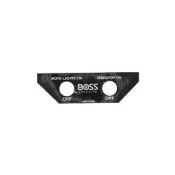 BOSS MSC19405 VBX3000 Toggle Mount Plate Decal - BOSS MSC19405
