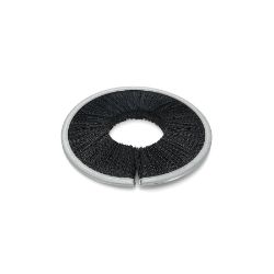 BOSS MSC21153 5.5" Outer Diameter x 2" Inner Diameter In-Disk Brush - BOSS MSC21153