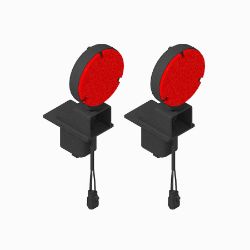 BOSS MSC24680 Drag Pro Tail Light Kit 