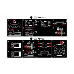 BOSS MSC24731 Drag Pro 180Z Attachment Decal 