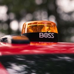 BOSS MSC25039 Round Rotation Pattern Strobe Light - BOSS MSC25039