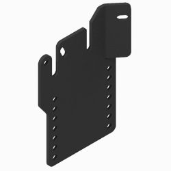 BOSS PBA02207-03 Dodge Black Drive Side Support Plate (94+) 