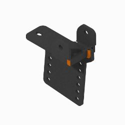 BOSS PBA04371-03 Chevy 3/4T Left Hand Weld Pushbeam Support Plate (99-03) 