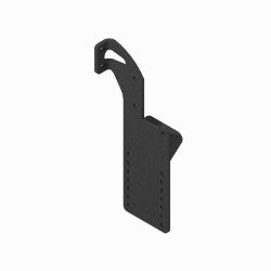 BOSS PBA04823-03 Dodge Black Weld RT3 Drive Pushbeam Support Plate (03+) 