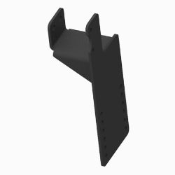 BOSS PBA04905-03 Dakota Black Weld Passenger Side Pushbeam Support Plate (00+) 