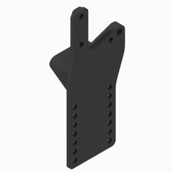 BOSS PBA04940-03 Dodge RT3 Black Weld Drive Pushbeam Support Plate (03+) 