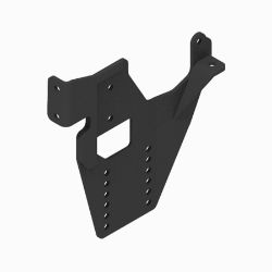 BOSS PBA05270-03 Wrangler Pushbeam Support Plate Black Weld 