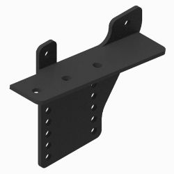 BOSS PBA05308-03 Ford F150 Black Weld Drive Side Pushbeam Support Plate 