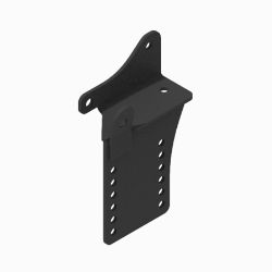 BOSS PBA05407-03 Colorado Black Weld Drive Pushbeam Support Plate (04+) 