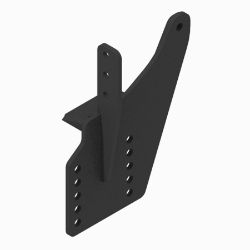 BOSS PBA05671-03 Toyota Tundra Black Weld Pushbeam Support Plate (07+) 