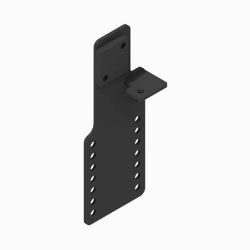 BOSS PBA06278-03 Titan Black Passenger Side Pushbeam Support Plate (04+) 