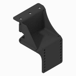 BOSS PBA06410-03 F650/D-Star Black Passenger Side Mega Pushbeam Support Plate (03+) 