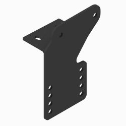 BOSS PBA09171-03 Ford F150 Black Weld Pushbeam Support Plate 