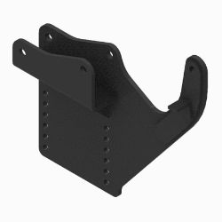 BOSS PBA09315-03 Dodge 45/5500 10 Black Weld Passenger Side Pushbeam Support Plate 
