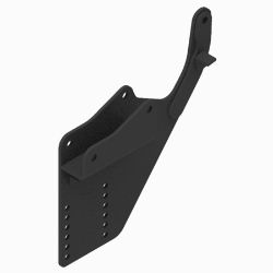 BOSS PBA09335-03 Dodge 4/5500 RT3 Black Weld Passenger Side Pushbeam Support Plate - BOSS PBA09335-03