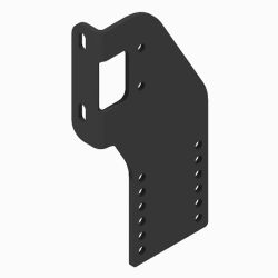 BOSS PBA09817-03 Dodge 1/2T DS Black Pushbeam Support Plate (06+) 
