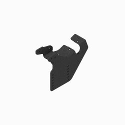 BOSS PBA10213-03 Ford RT3 HD Passenger Side Black Pushbeam Support Plate (2017+) 