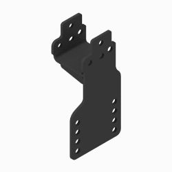 BOSS PBA11265-03 GM 1500 Black Drive Side Pushbeam Support Plate (19+) 