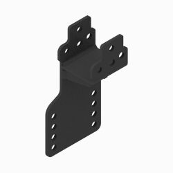 BOSS PBA11266-03 GM 1500 Black Passenger Side Pushbeam Support Plate (19+) 
