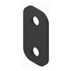 BOSS PBA12721-03 Polaris Ranger XP 900 Black Pushbeam Support Plate Spacer 