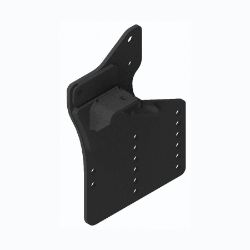 BOSS PBA15465-03 Ram 2500/3500 Black Passenger Side Pushbeam Support Plate (19+) 