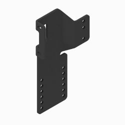 BOSS PBA15562-03 Dodge 1/2T Black Weld Passenger Side Pushbeam Support Plate (09-12) 