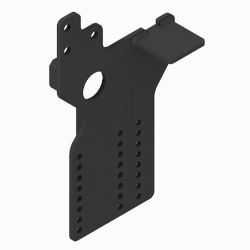 BOSS PBA17705-03 GM 45/55/6500 Black Passenger Side Pushbeam Support Plate 