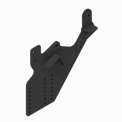 BOSS PBA23056-03 Ram 4500/5500 Black Passenger Side Pushbeam Support Plate (19+) 