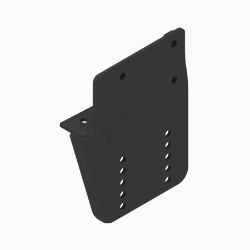 BOSS PBA24090-03 Ford Ranger Left Hand Black Weld Pushbeam Support Plate 