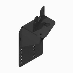 BOSS PBA25043-03 Ram 1500 Black Drive Pushbeam Support Plate (19+) 