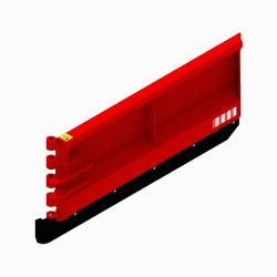 BOSS RPL21606 Drag Pro 4ft Passenger Side Wing w/ Edge 