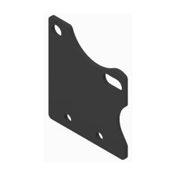 BOSS RPL21905-03 Dodge 3500/2500 Black Side Strap (14+) 