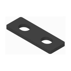 BOSS RPL22117-03 Dodge Drag Pro Black Under Carriage Bolt Shim 