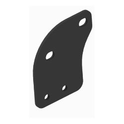 BOSS RPL22119-03 Dodge Drag Pro Black Side Strap 