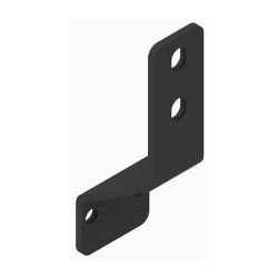 BOSS RPL22128-03 Chevy Drag Pro Black Side Strap (01-07) 