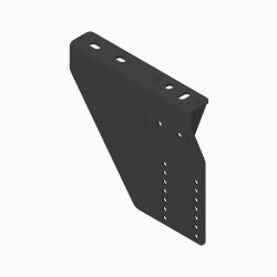 BOSS RPL22922-03 Dodge Drag Pro Black Under Carriage Sideplate Weldment 