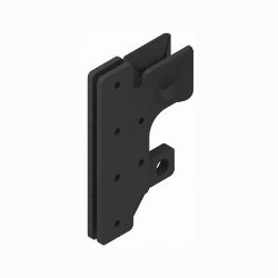 BOSS RPL24715-03 Drag Pro 180Z Black Hitch Receiver Assembly 