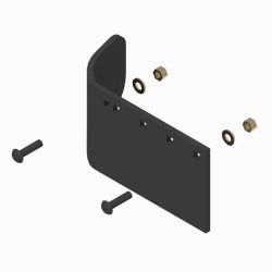 BOSS STB00313 Super Duty XT Right Hand Curb Guard Kit 