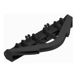 BOSS STB07547-03 10 Straight Blade Black Weld Pushframe Attachment Bar 