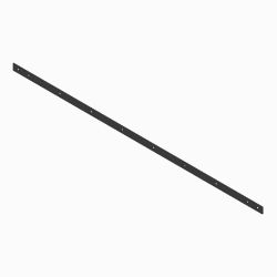BOSS STB08921-03 8.0 Black Poly Striaght Blade Cutting Edge Strap 