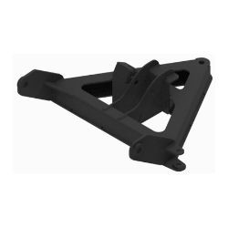 BOSS STB12250-03 UTV RT3 Straight Blade Black Weld Pushframe Assembly 