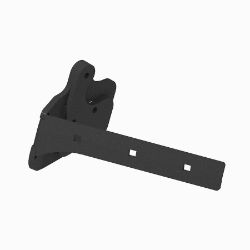 BOSS STB19290-03 Right Hand Black Extension Curb Guard 