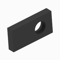 BOSS TGS05918 TGS 3/8 Plate, 11/16 Hole Shim 