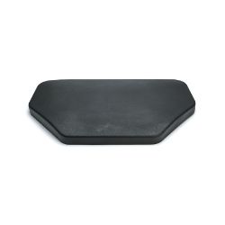 BOSS TGS06295 TGS 6 Cubic Foot Hopper Cover w/ Latch - BOSS TGS06295