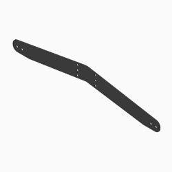 BOSS VBS14297-03 LVB Black Mid Bracket 